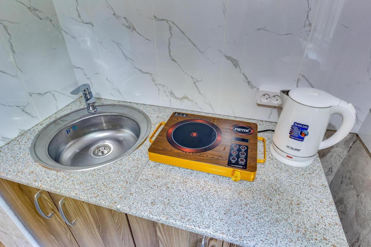 Yourhouse На Розыбакиева Утепова Недалеко От Меги อัลมาตี ภายนอก รูปภาพ